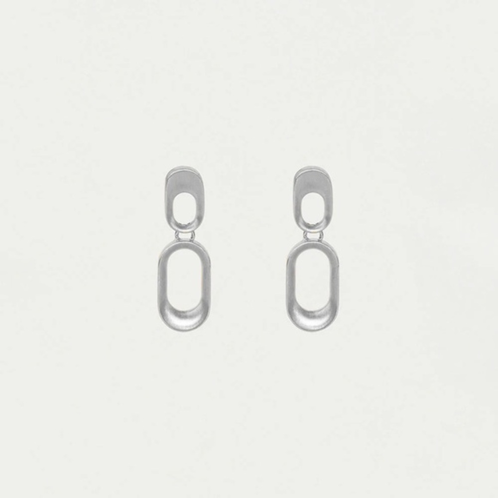 Dean Davidson Bleecker Mini Drop Earrings Silver